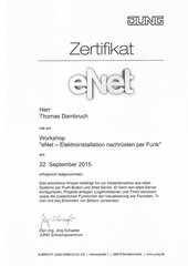 Zertifikat eNet